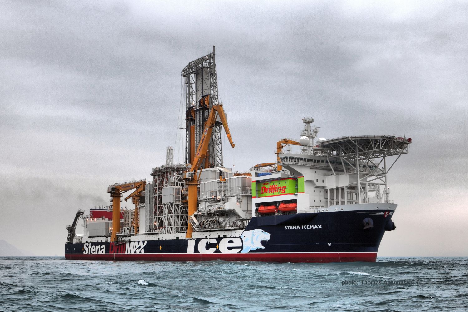 SOSINA Contract signed for the Stena IceMAX drillship
